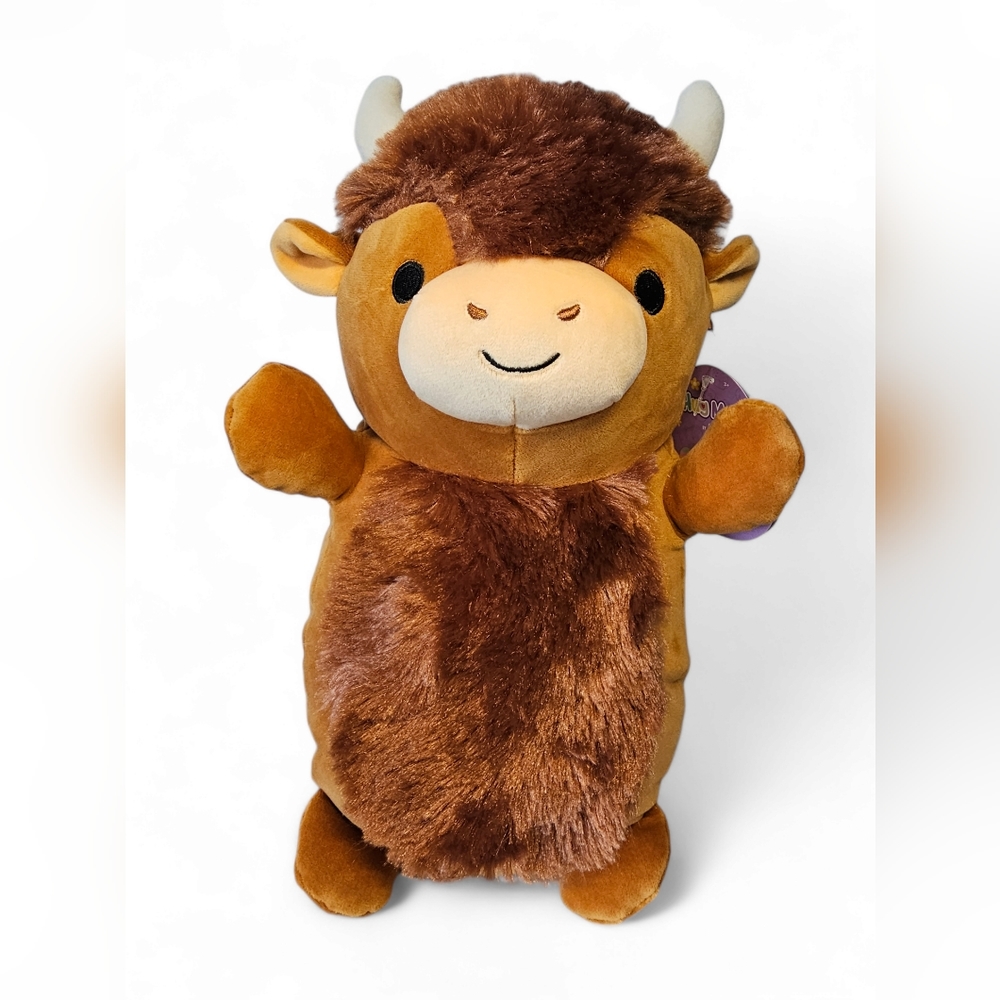 Squishmallows  Dunkie the Bison Cow Hugmee 12" Hug Mees Easter Hugmees Brand New